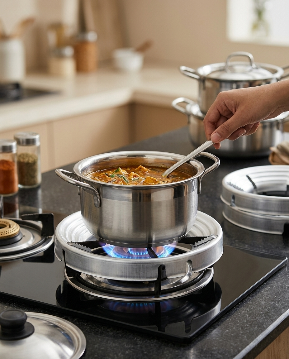 Gas Saver Burner Stand ( Pack Of 2 )
