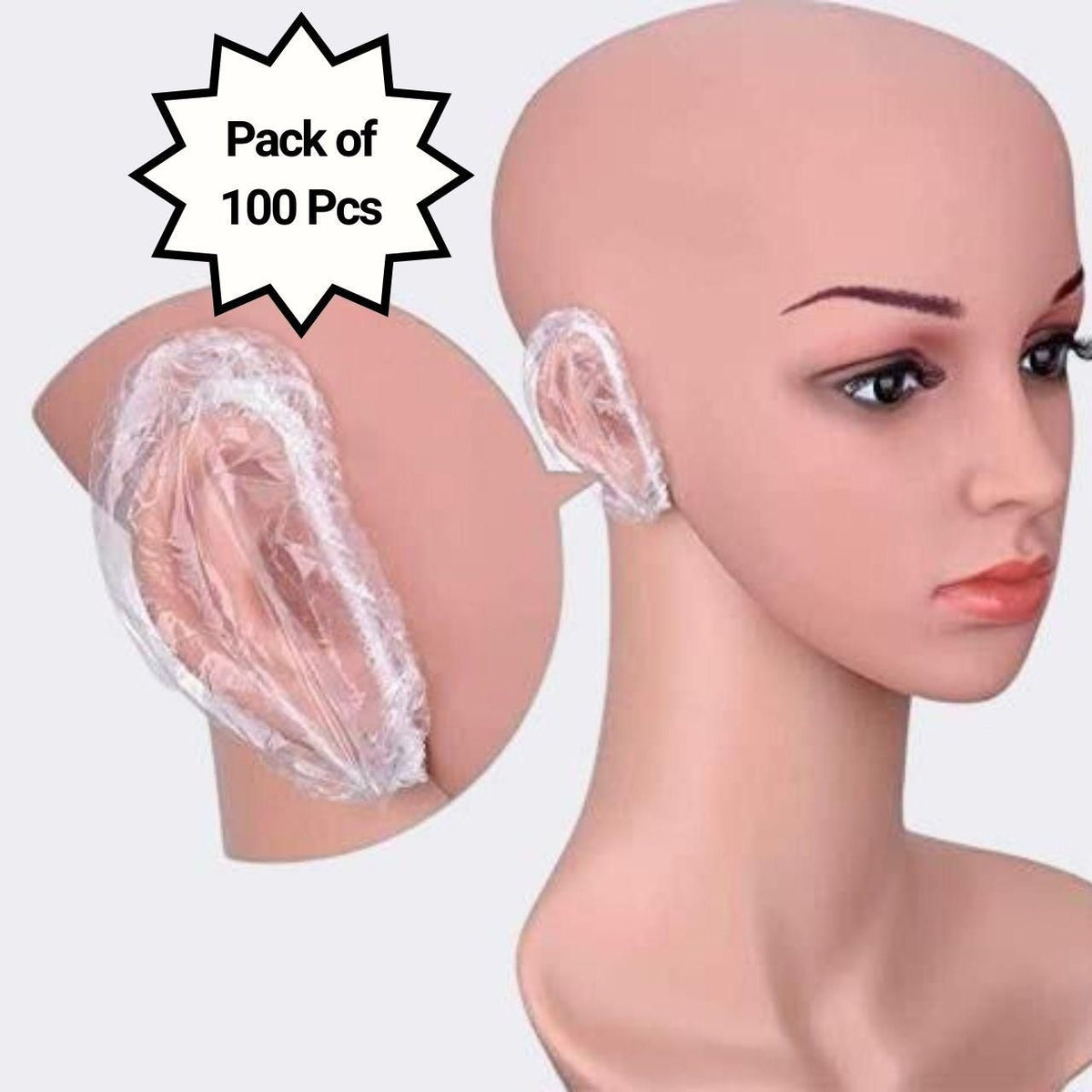 Bathing Ear Cover Caps (100Pcs)